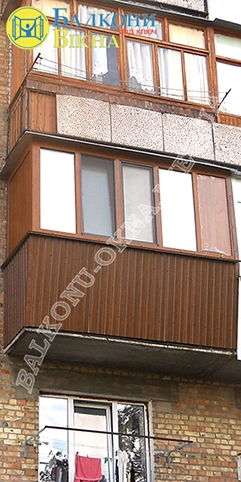 Зовнішня обшивка балкона