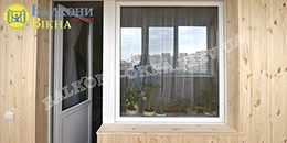 Балконные двери пластиковые в Киеве