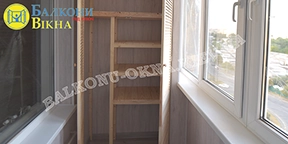 Шкаф на балкон - пластиковый-5